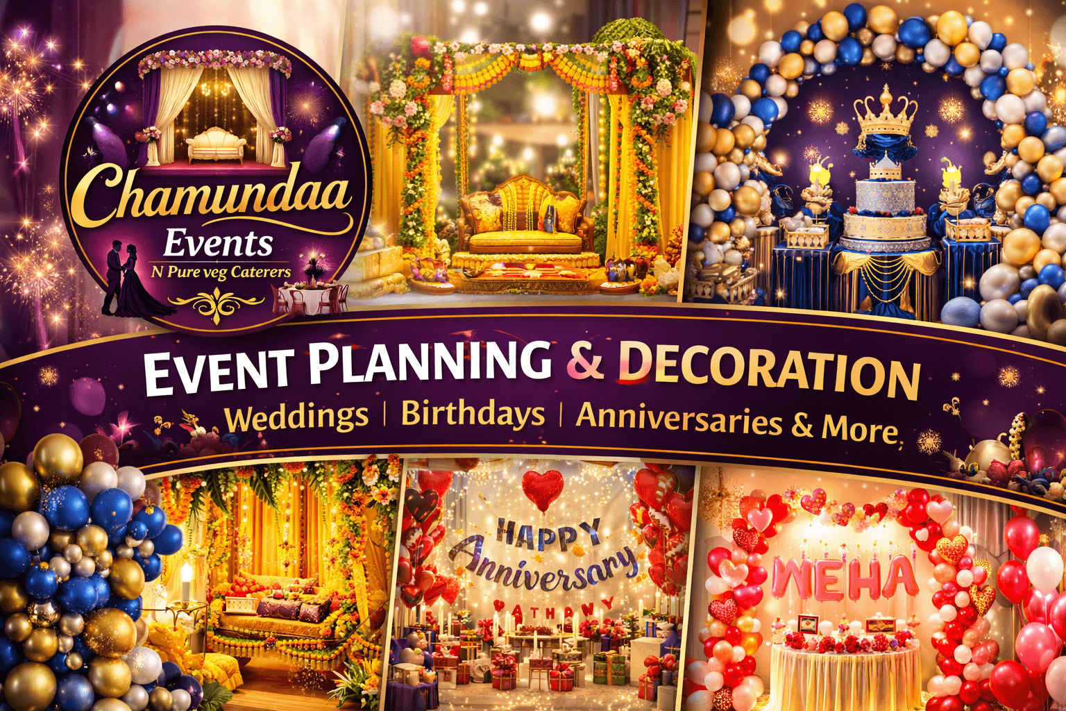 Chamundaa Events N Pure Veg Catering