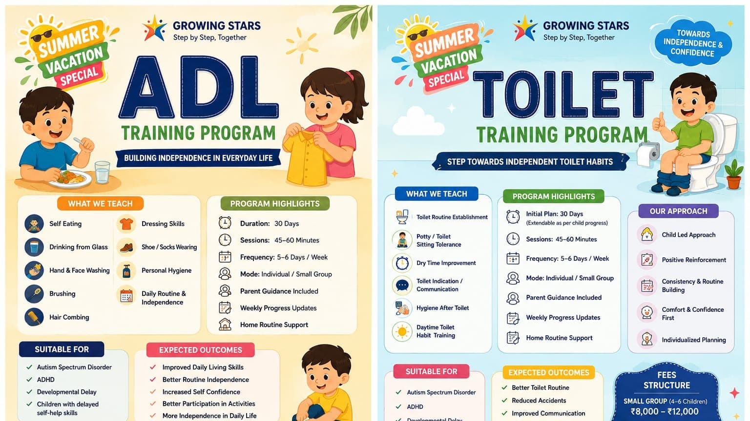 Growing stars speech therapy center