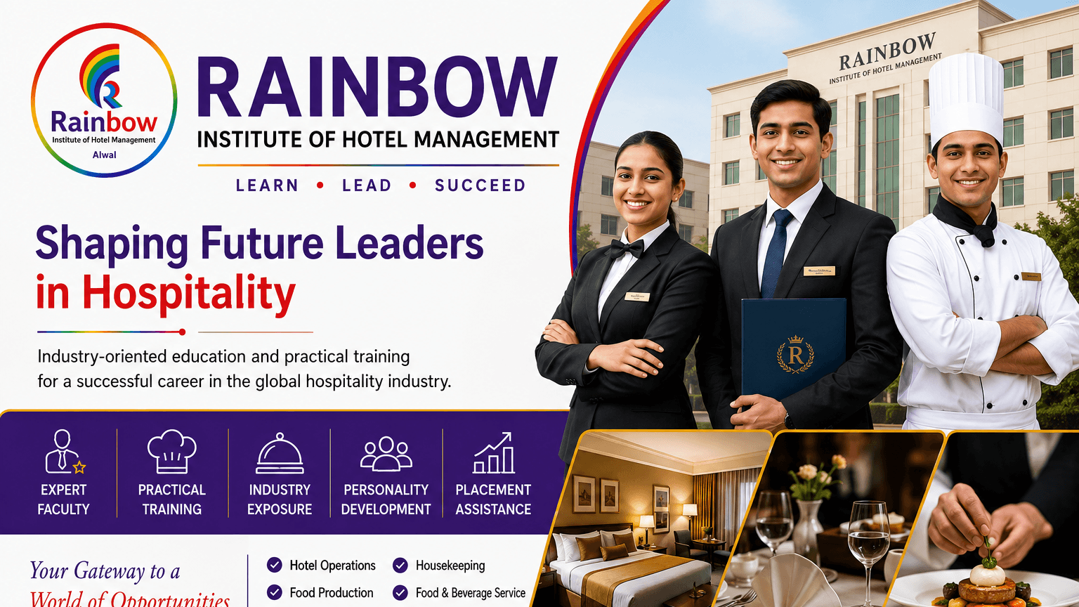Rainbow Institute Of Hotel Management Hyderabad